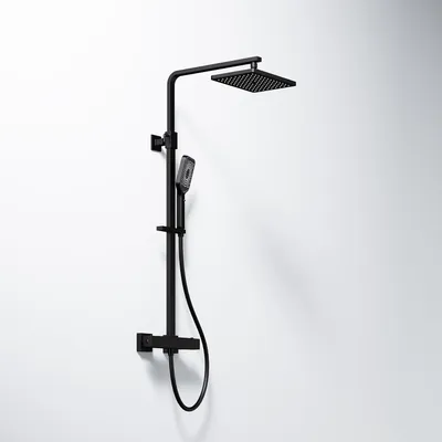 Produktbild von Steinberg Serie 342 Brauseset, Komplettset inklusive Thermostat, Regenbrause und Handbrause, 3422721S