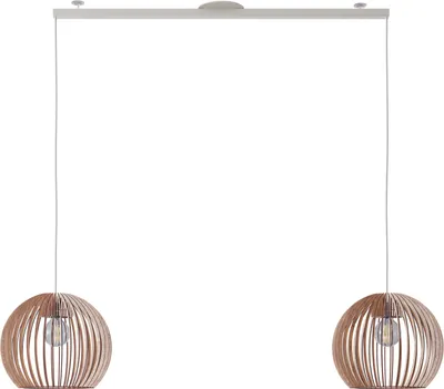 Produktbild von Lightswing® Twin Mattweiß 90 cm - Für zwei Hängelampen - Pendelleuchten Aufhängungsystem