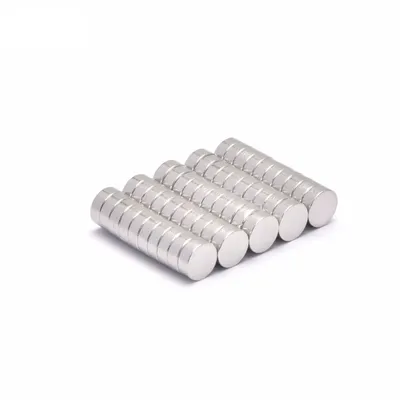 Productafbeelding van Neodymium magneet, schijfvormig, 5 x 2 mm - 10 stuks
