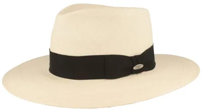 Mayser breiter extrafeiner Panamahut Nizza mit UV-Schutz 60 in beige