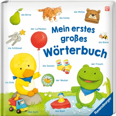Image de Ravensburger Buch Pappbilderbuch Spracherwerb Mein erstes großes Wörterbuch 42173