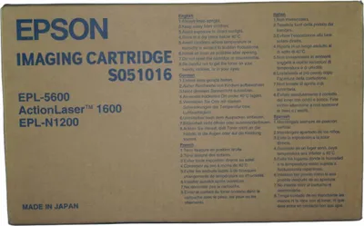 Immagine prodotto di Epson S051016 Toner Nero -B