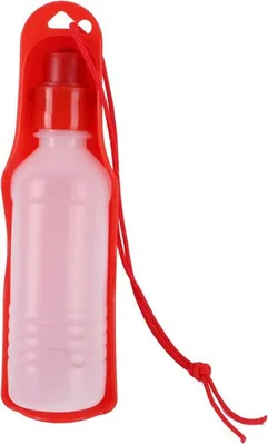 Produktbild von Reisewasserflasche 500ml Rot