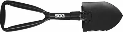 Produktbild von SOG F08-N, Klappschaufel, Schwarz, Stahl, China, 360 mm, 694,58 g
