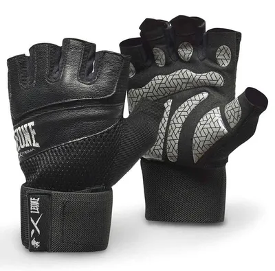 Produktbild von Leone 1947 Extrema Gewichtheberhandschuhe Schwarz Gre L/XL