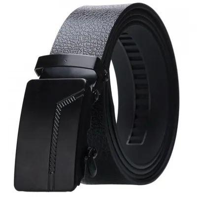 Produktbild von Gürtel OM-16212 - Eleganter Herrengürtel in Schwarz KP16212