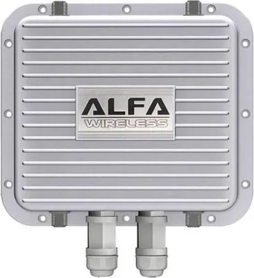 Image de Boîtier d'extérieur IP67, 2 ports Ethernet, 4 prises N, aluminium