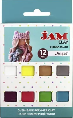Obrázek produktu pro Rosa 5059011 Polymerová hmota Angel 12 x 20 g