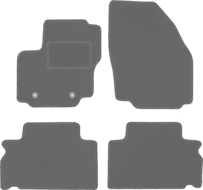 Produktbild von Graphit-Fußmatten für: Ford S-MAX MK1 Minivan (2006-2011)