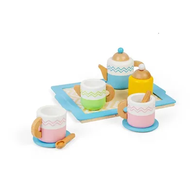 Obrázek produktu pro Bigjigs Toys Čajový set s podnosem