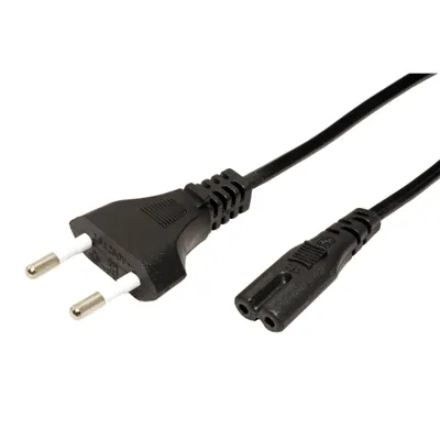 Obrázek produktu pro Hodnota VALUE 19.99.2094 napájecí kabel černý 5 m CEE7/16 C7 spojka