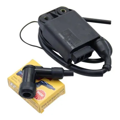 Produktbild von Piaggio Tuning: offene CDI Zündspule + NGK Zündkerzenstecker Sfera TPH Typhoon