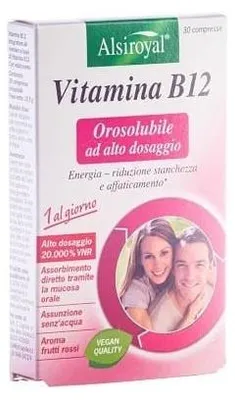 Immagine prodotto di Vitamina B12 Orosolubile 30 Compresse