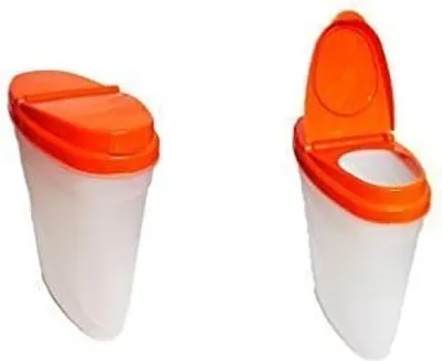 Produktbild von Fresh Müslibox Vorratsdose mit Klappdeckel, 4,6 Liter, 8 cm Breite, 22 cm Höhe