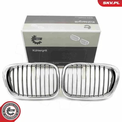 Produktbild von ESEN SKV 66SKV159 Kühlergrill Frontgrill für BMW 5 Limousine (E39) Chrom