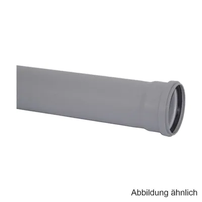 Produktbild von HT-Abflussrohr mit Dichtring, DN 160 x 1000 mm