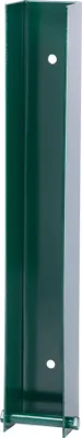 Image de Support Strend Pro EUROSTANDARD, 40x300 mm, vert, RAL6005, avec vis, pour plaques de soubassement