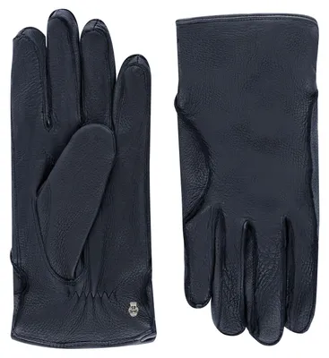 Roeckl Herren Handschuh Hanko aus Hirsch-Nappaleder in blau