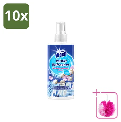 Immagine prodotto di 10 flaconi di deodorante per la casa - Profumo: Cotone Fresco - 300 ml - Confezione risparmio - 10 pezzi