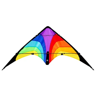 Image de Cerf-volant Wolkensturmer Fancy 1333 Arc-en-ciel 136 x 64 cm