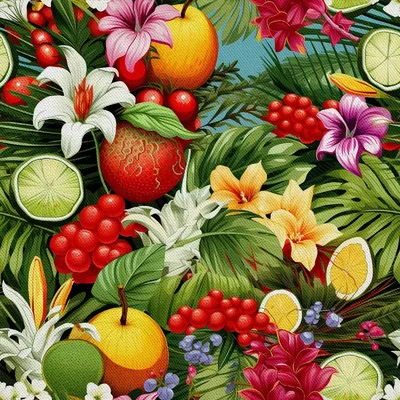 Produktbild von OUTDOOR DEKOSTOFFE OXFORD - Motiv Obst | DX6151