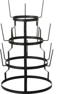 Produktbild von Mica Decorations Tassenständer - H50 x Ø34 cm - Metall - Schwarz