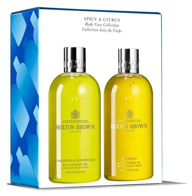 Produktbild von Molton Brown Bathing Collection Duschgel Spicy & Citrus (0,6l) (2-teilig)