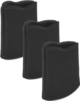 Produktbild von vhbw 3x Staubsaugerfilter kompatibel mit Bosch BHN20110, BHN20110CN, BHN2140L, BHNL2140TW, BHNL21PRO Staubsauger - Schaumstofffilter Schwarz