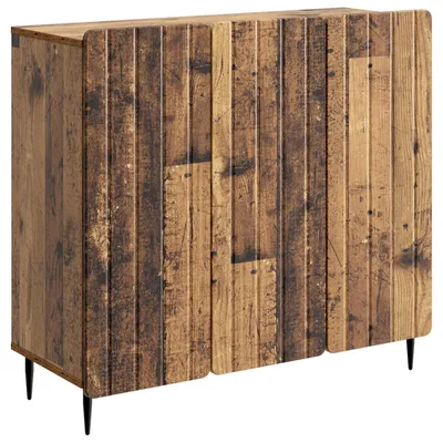 Zdjęcie produktu dla Komoda vidaXL z drewna postarzanego 89 x 34,5 x 82 cm z płyt drewnopochodnych
