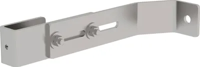 Produktbild von Günzburger Steigtechnik Wandhalter Edelstahl verstellbar 200 - 250 mm für GFK - Leiter - 064022