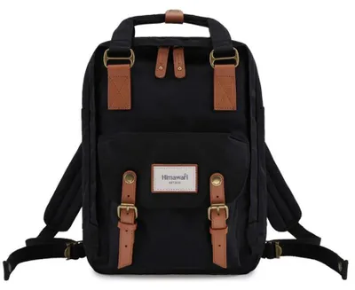 Image de Himawari 188L black and brown 14'' laptop backpack