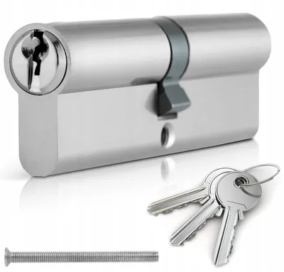 Produktbild von Handmet Symmetrischer Türschloss-Zylinder 30/30 Nickel
