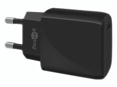 Zdjęcie produktu dla Ładowarka USB GOOBAY 53864, 5 V-, 3 A, 20 W, USB-C PD, czarna