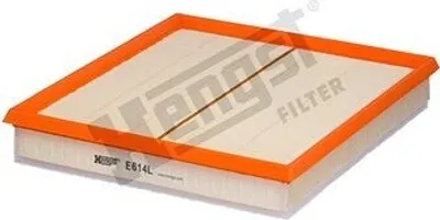 Produktbild von Luftfilter HENGST FILTER E614L für OPEL Vivaro A Kastenwagen (X83) Filtereinsatz