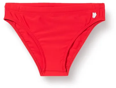 Immagine prodotto di Costume da bagno a pressione alta per bambini, colore rosso, taglia 6 anni