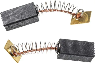 Produktbild von vhbw 2x Kohlebürste 17 x 8 x 6,25 mm Ersatz für AEG SMA1029 für Elektrowerkzeug + Feder