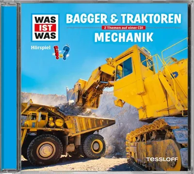 Produktbild von Was ist was Hörspiel-CD: Bagger & Traktoren/ Mechanik