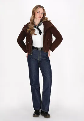 Image de Veste pour femme SAPORTA - chocolat, taille XS