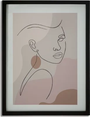 Immagine prodotto di Mauro Ferretti stampa d'arte con cornice Face 35x2x47 cm multicolore