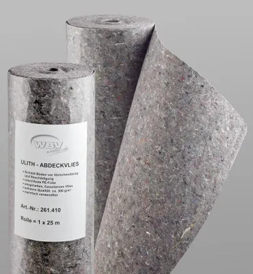 Produktbild von Abdeckvlies 25 m, 220g/m², rutschfest durch PE-Folie, saugstark & fusselarm