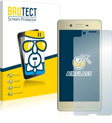 Produktbild von BROTECT Schutzglas für Sony Xperia X Schutzfolie Panzer Folie Glas Display Schutz klar