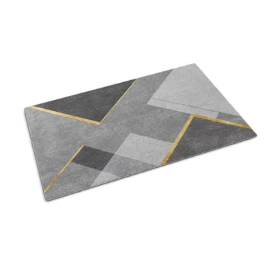 Obrázok produktu pre Rohožka na dvere - Rohož na zachytávanie nečistôt - Nekĺzavá vnútorná vonkajšia rohož - 150x100 cm - Geometrické vzory