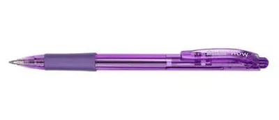 Obrázok produktu pre Guľôčkové pero, 0,35 mm, stláčací mechanizmus, PENTEL "BK417", fialová
