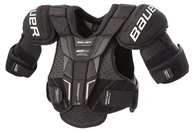 Produktbild von Bauer Hockey Pro Senior Hockeyschulterpolster Schwarz L Mann Schwarz L