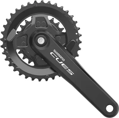 Immagine prodotto di Pedivelle e ingranaggi SHIMANO - CUES U4000-2 175mm 36/22 - Nero