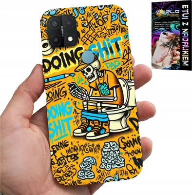 Obrázek produktu pro Pouzdro pro Oppo A15 / A15S - Doing Shit Bonehead On Kibble Case