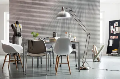Produktbild von Komar Vlies Fototapete "Shadows", grau/schwarz, 368 x 248 cm; XXL4-059