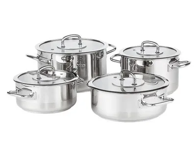 Obrázek produktu pro KOLIMAX - české nerezové nádobí Sada nádobí KOLIMAX IDEAL 8 ks