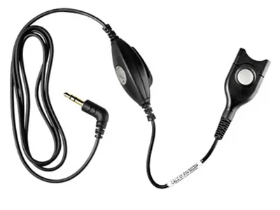 Produktbild von Sennheiser CALC 01, 1 m, EasyDisconnect, 3.5mm, Schwarz, Männlich/Weiblich