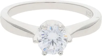 Produktbild von JuwelmaLux Ring Sterling Silber 925 mit synth. Zirkonia JL10-07-3109 58